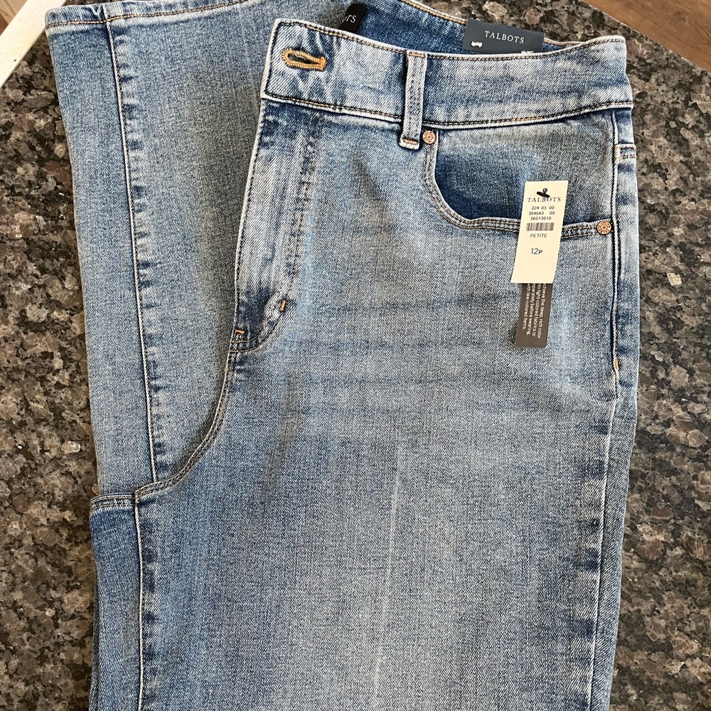 NWT Talbots 12p high waisted jeans